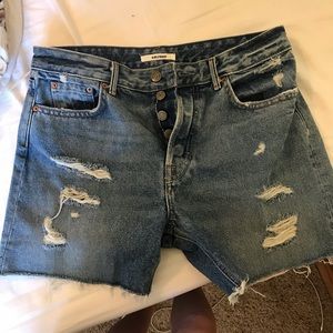 GRLFRND Jean shorts. Size 27